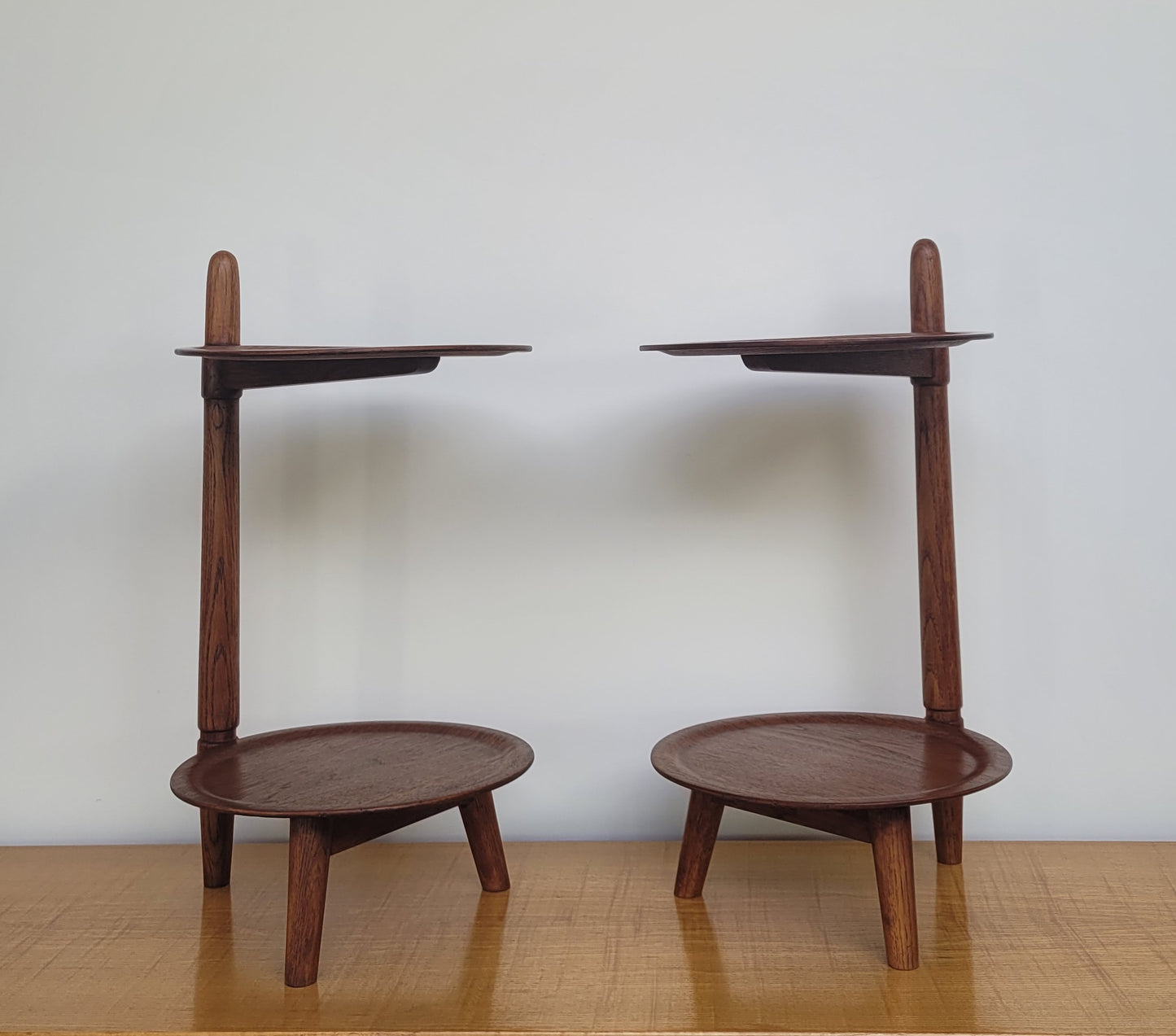 Edmund Jørgensen side table pair