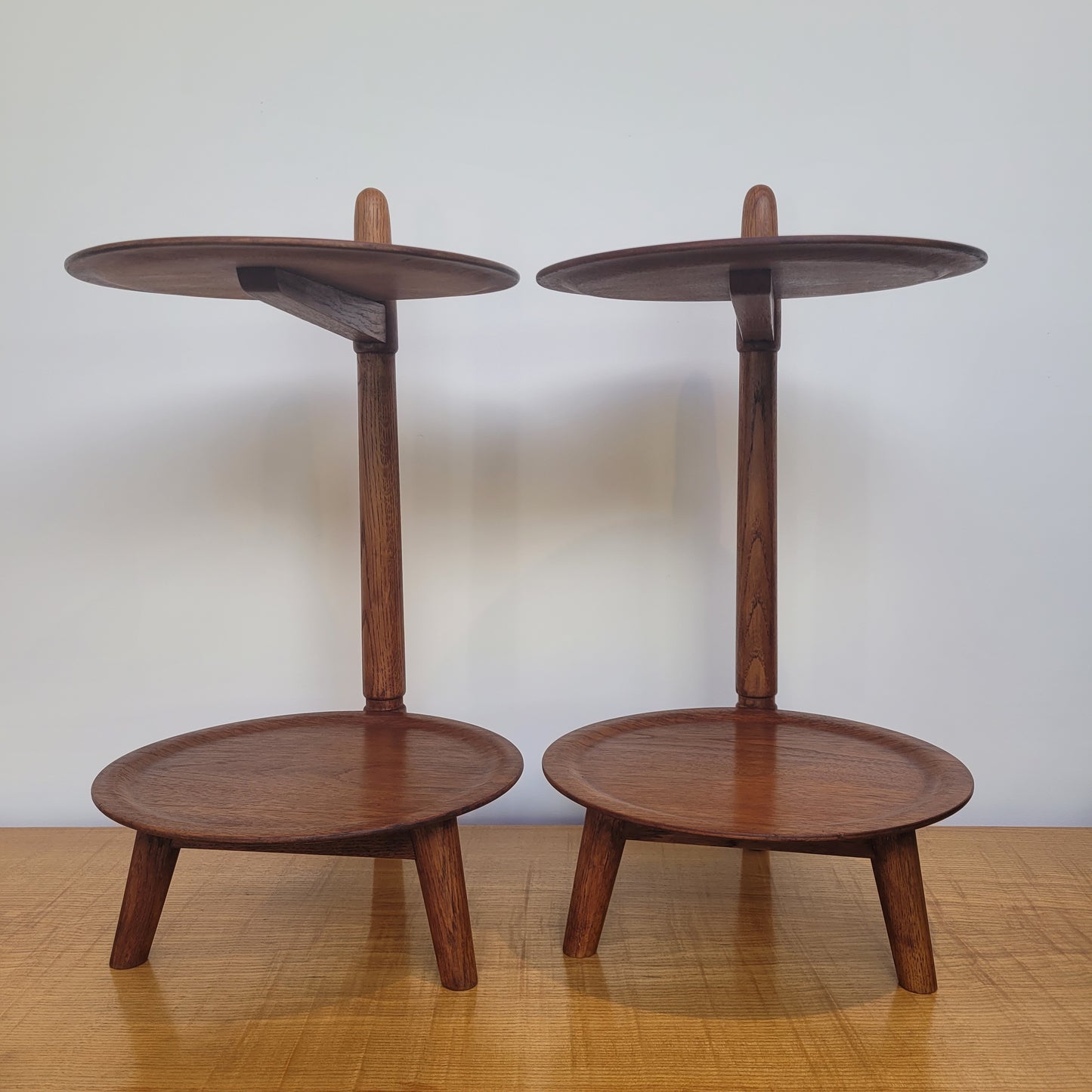 Edmund Jørgensen side table pair
