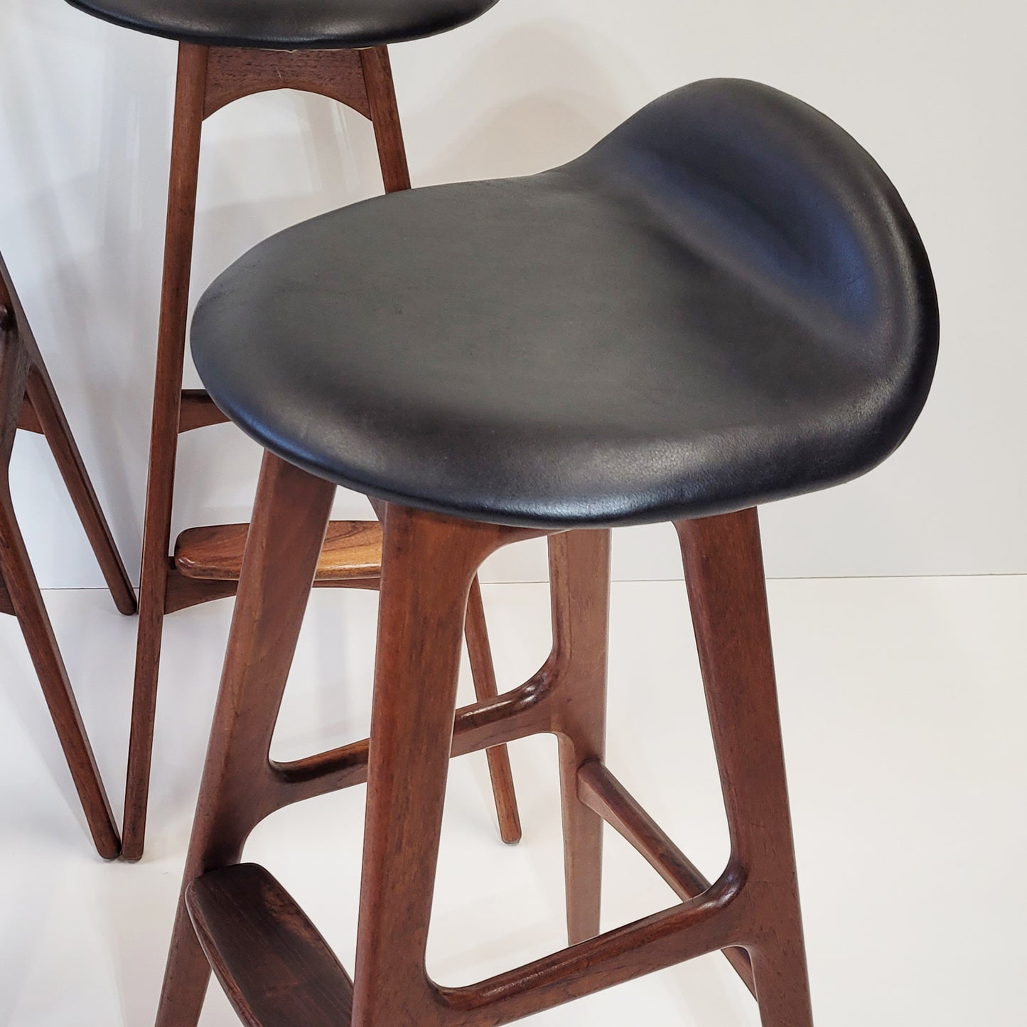 Erik Buch Model 61 counter stools set of 4