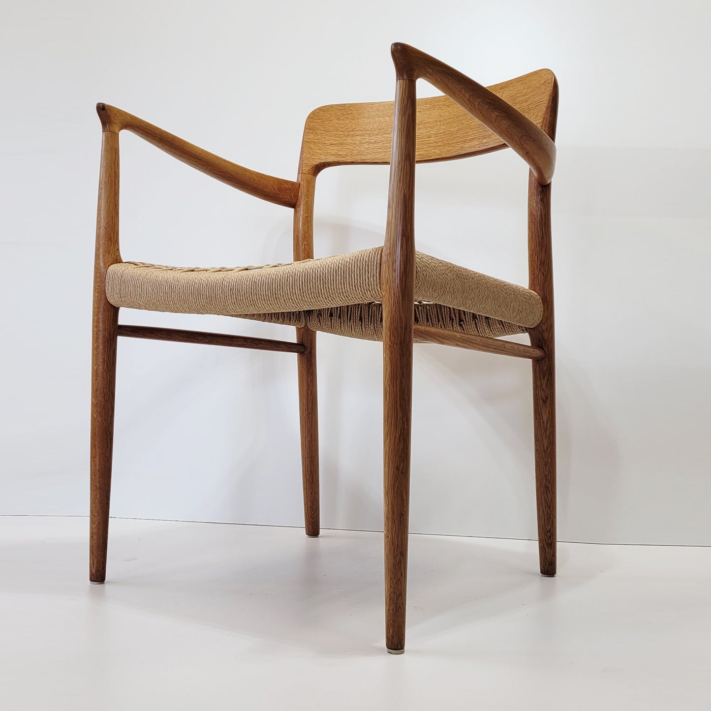 Niels Otto Møller #56 Oak Armchair