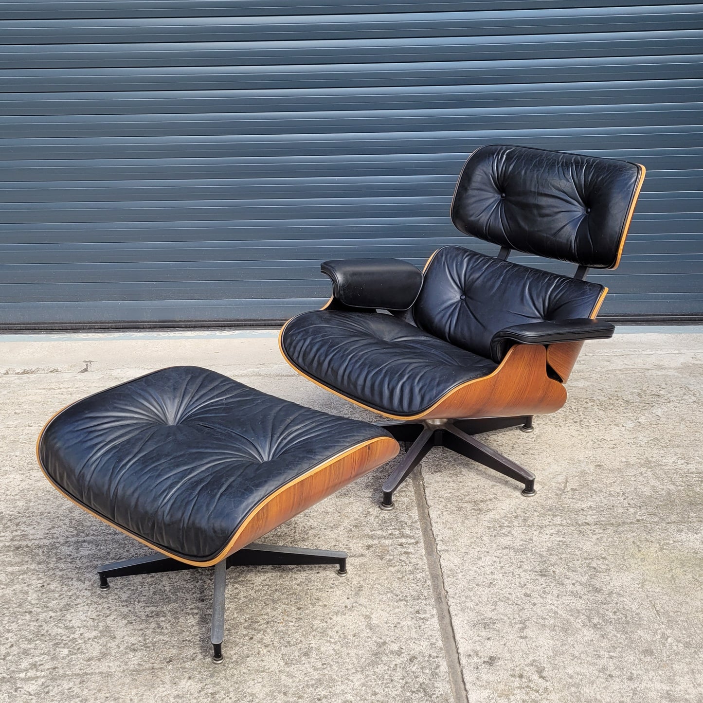 Charles and Ray Eames Lounge Chair and Ottoman