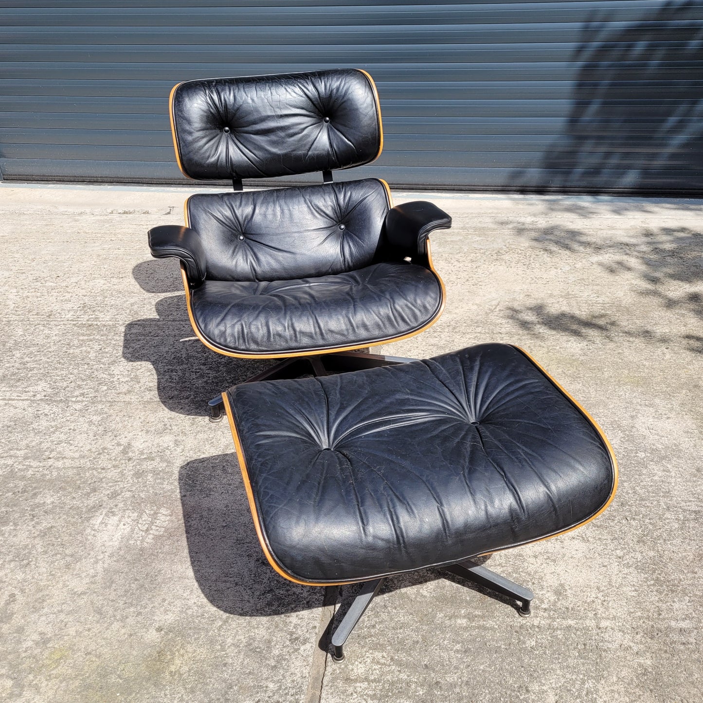 Charles and Ray Eames Lounge Chair and Ottoman