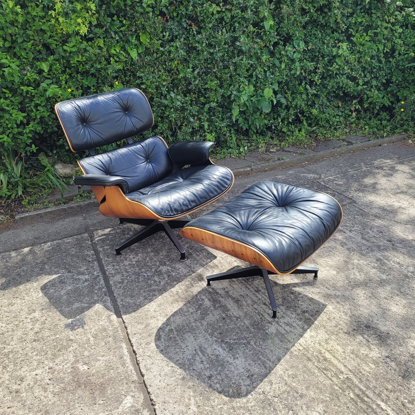 Charles and Ray Eames Lounge Chair and Ottoman