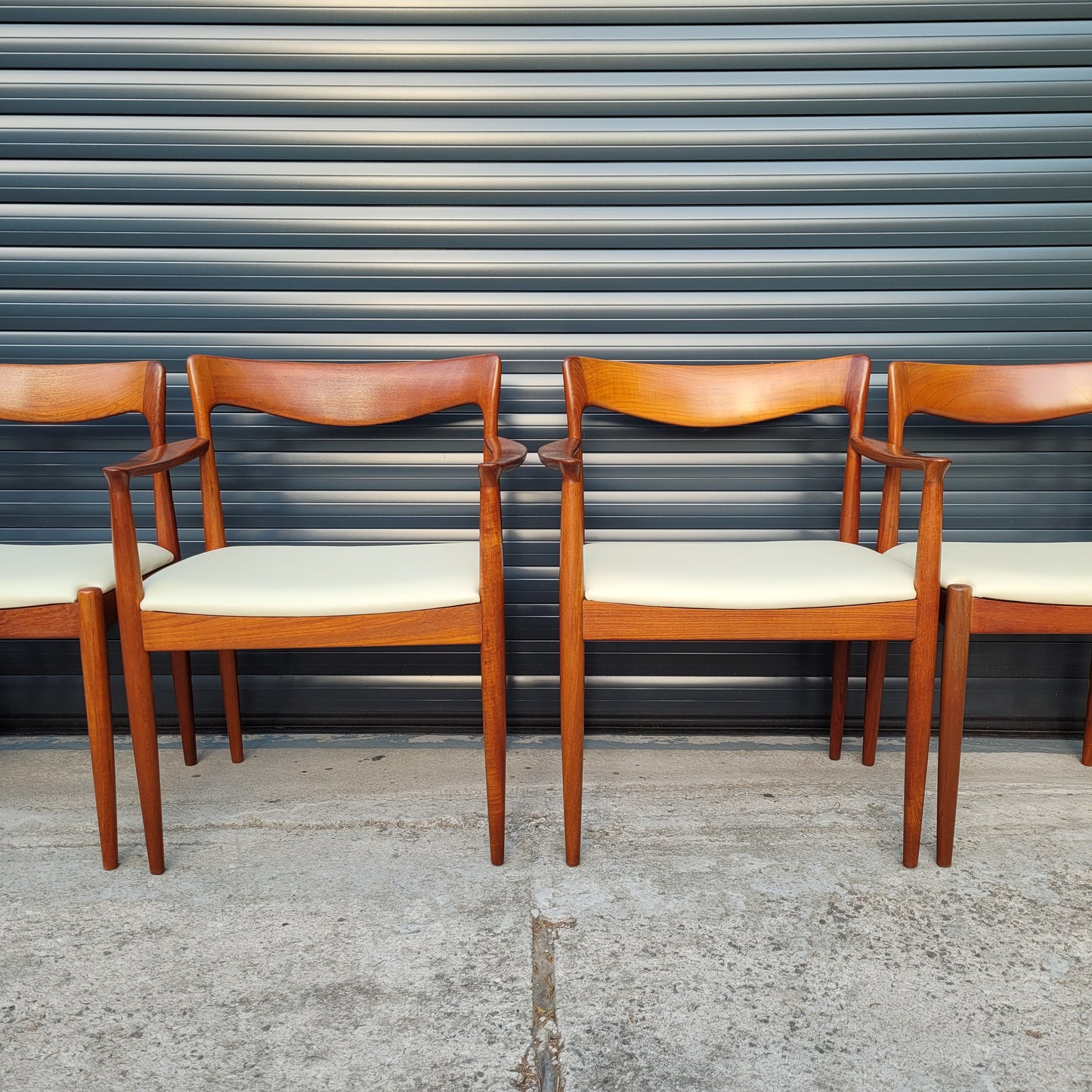 Arne Vodder Dining Chairs set of 8