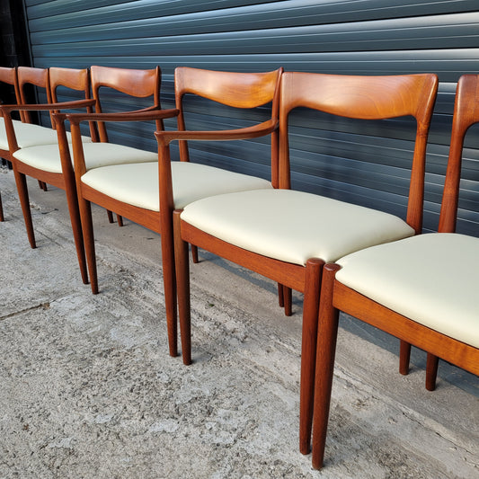 Arne Vodder Dining Chairs set of 8