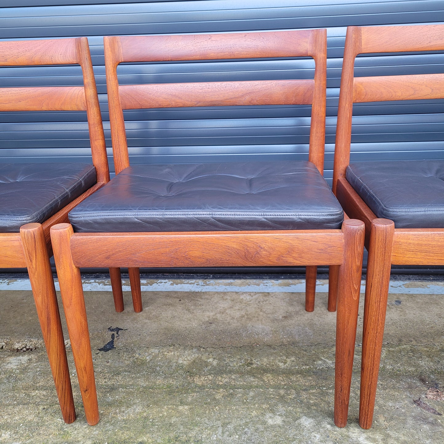 Kai Kristiansen Universe 301 model set of 8 chairs