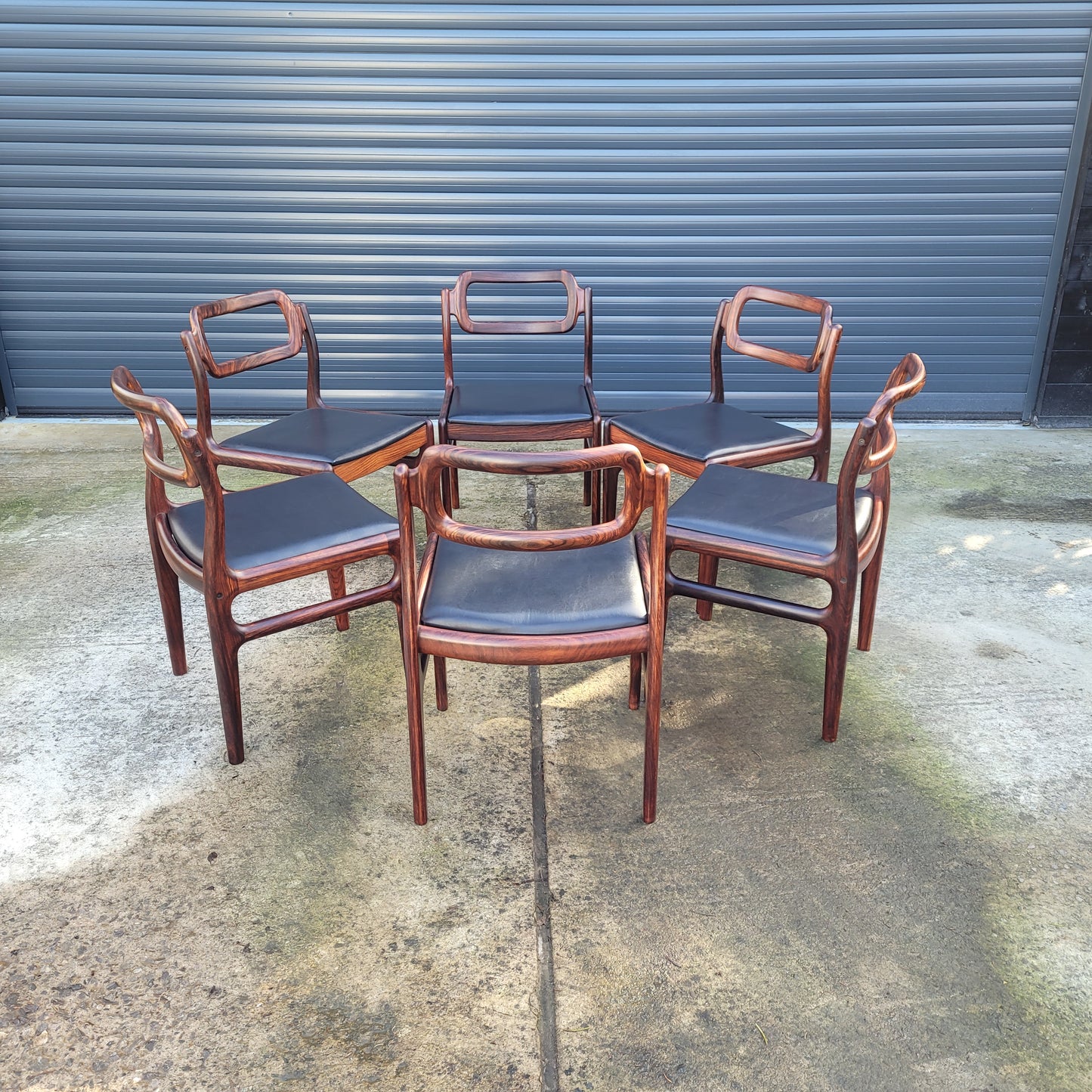 Johannes Andersen Dining Chairs set of 6