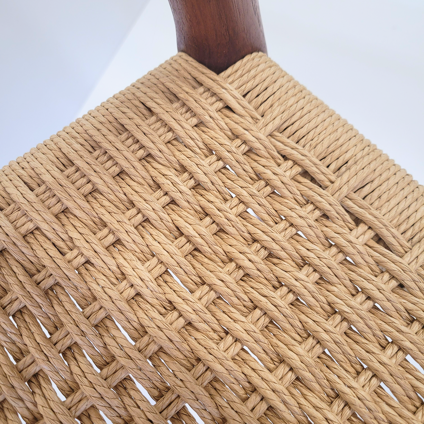 Niels Otto Møller #56 Teak Armchair natural paper cord