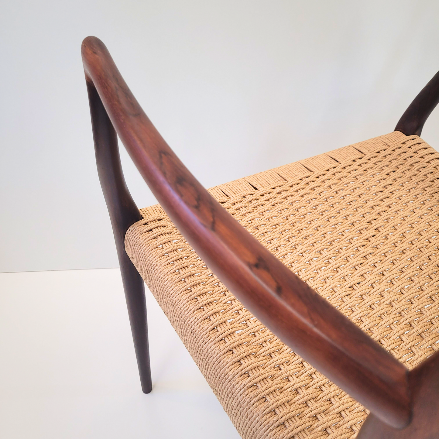 Niels Otto Møller #62 Rosewood carver dining chair