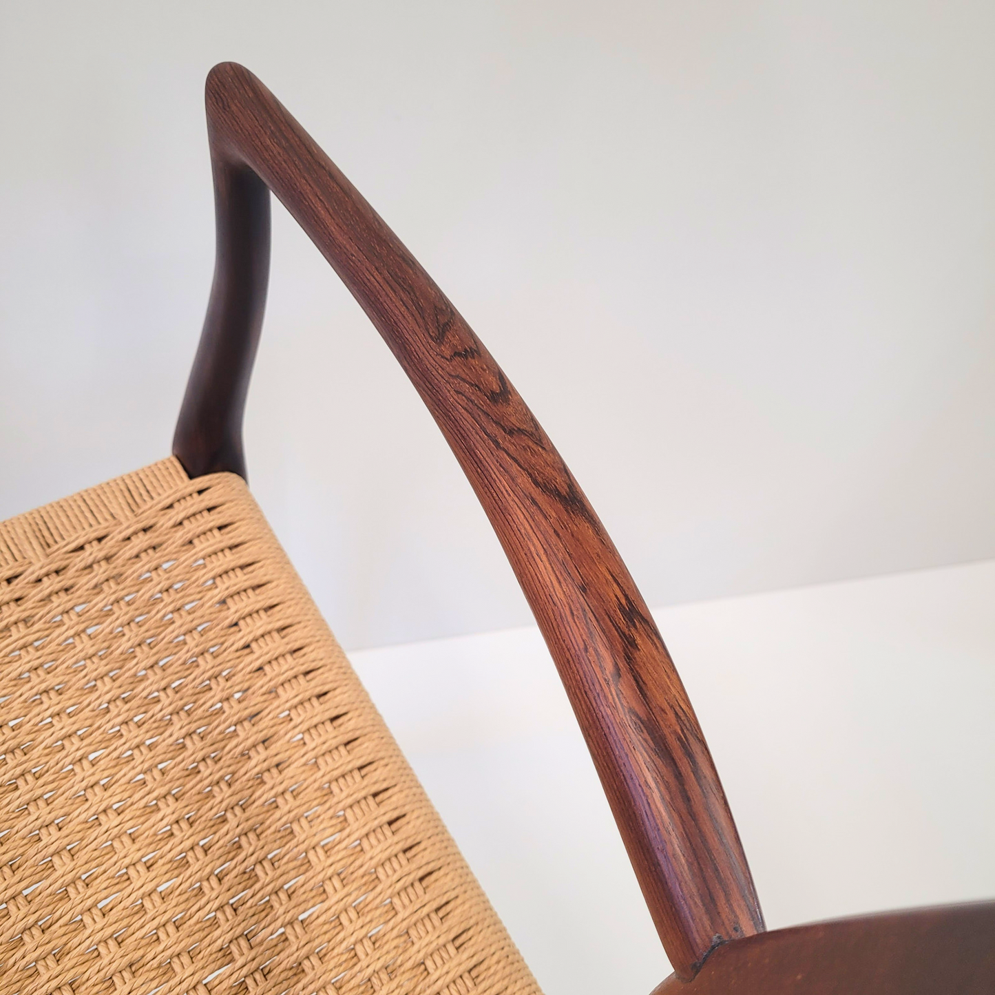 Niels Otto Møller #62 Rosewood carver dining chair